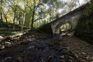「士幌線五の沢橋梁跡」のサムネイル画像