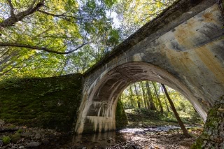「士幌線五の沢橋梁跡」のサムネイル画像