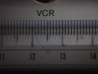 「マグニファイニングファインダーを覗いたところ」のサムネイル画像