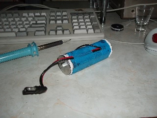 「自作バッテリケース(SLIMLINE NiMH / C-HID H10用)」のサムネイル画像