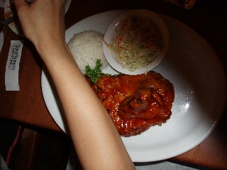 「チキンにコールスロー＆ライス」のサムネイル画像