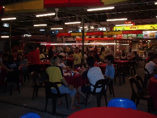 「kota-kinabaluでの夕食風景」のサムネイル画像