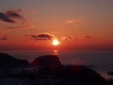 「オホーツク海に沈む太陽」のサムネイル画像